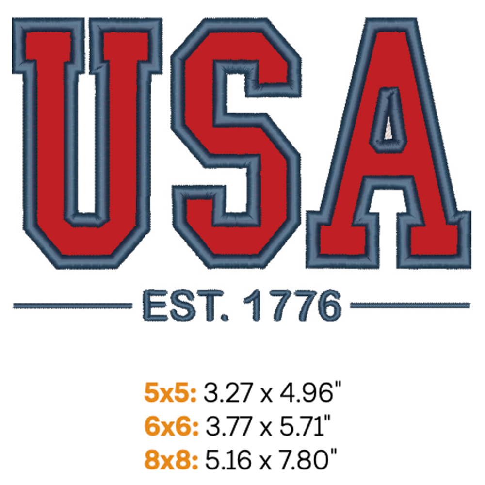 USA Applique 1 (Digital Download)