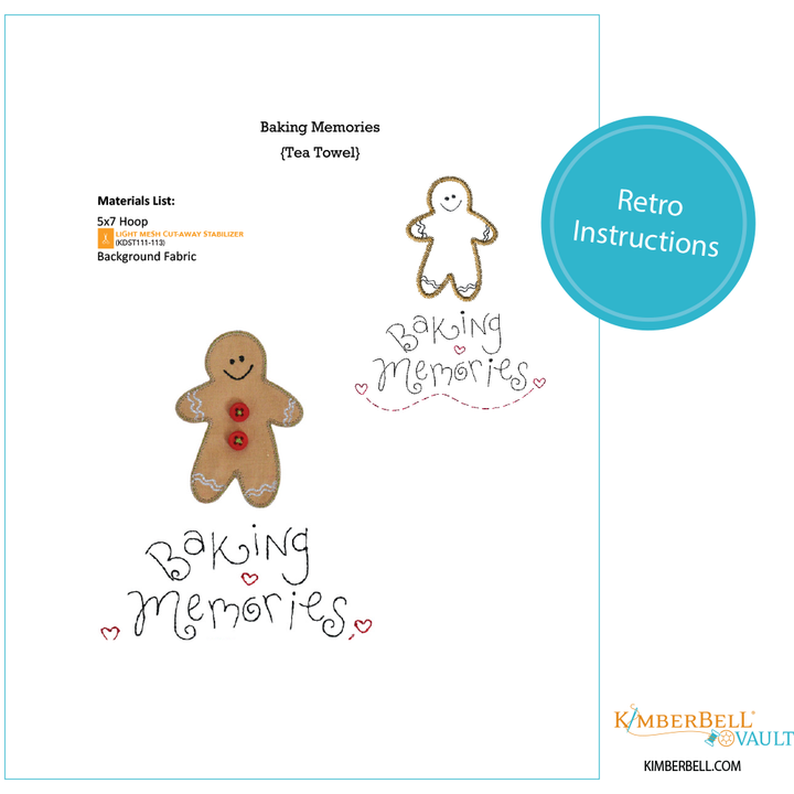 Baking Memories Tea Towel