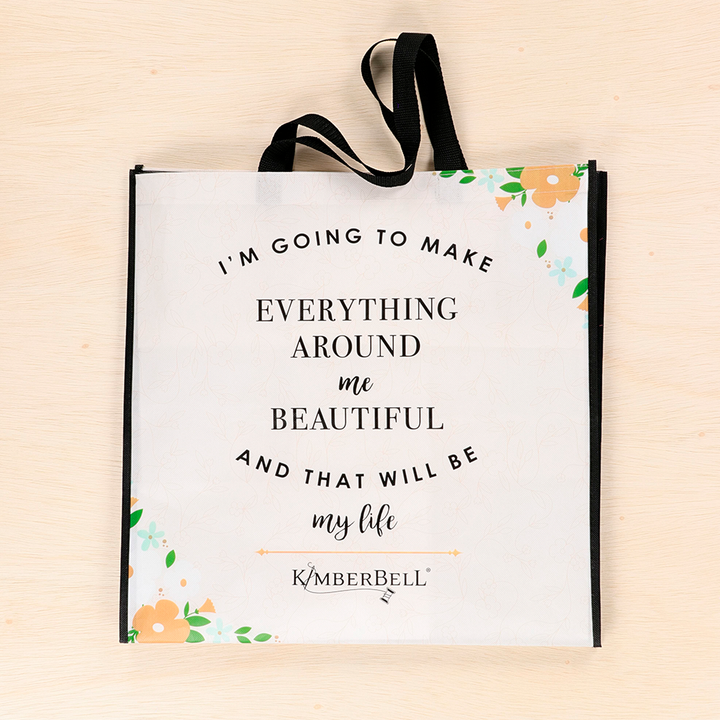 Quilting Through the Seasons Large Tote, 18 x 18"