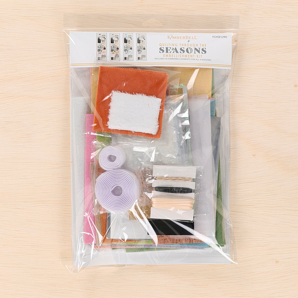 KDKB1290 Quilting Through the Seasons Embellishment Kit