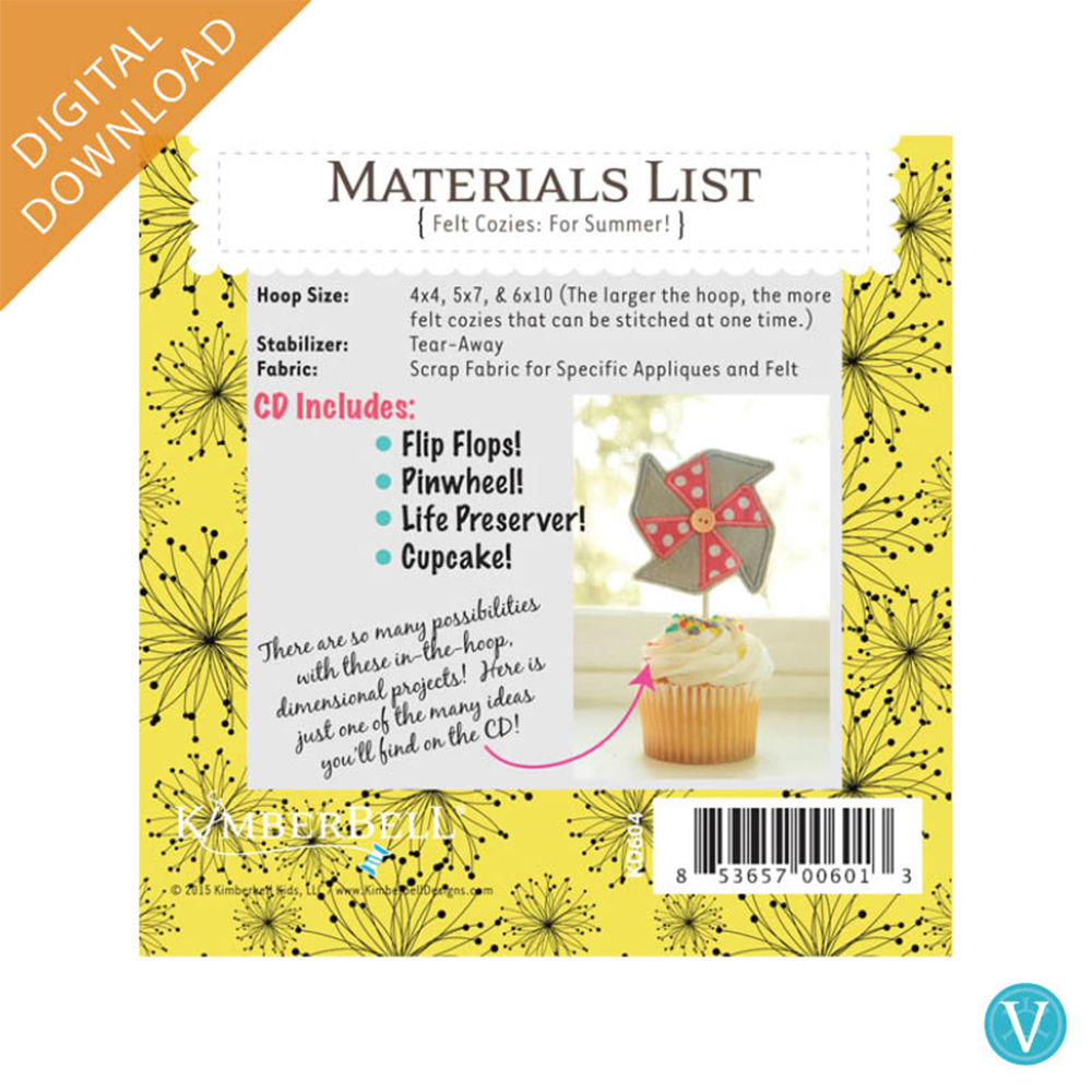 Felt Cozies For Summer