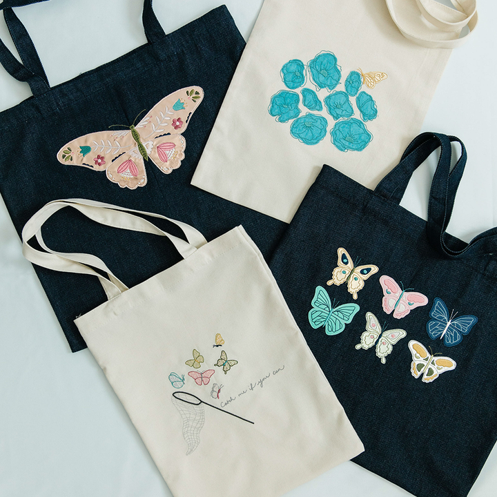 Blossoms & Butterflies: Appliques - 6 Designs