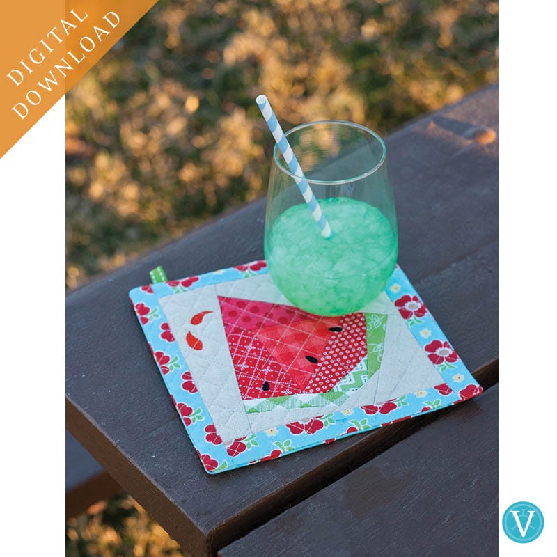 KDVT1016 Machine Embroider by Number: Watermelon