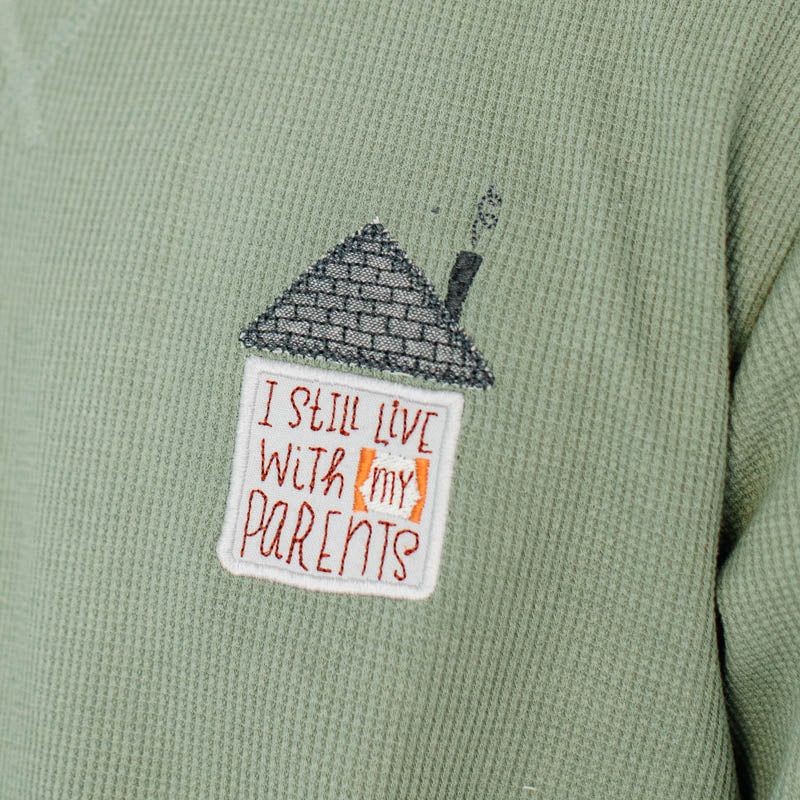 I Still Live With my Parents Petite Applique