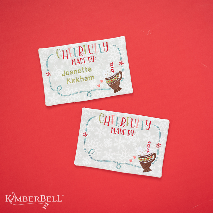 Cheerfully Made Quilt Label