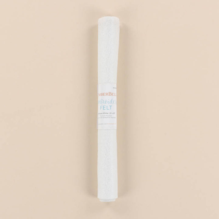 Antique White Embroidery Felt