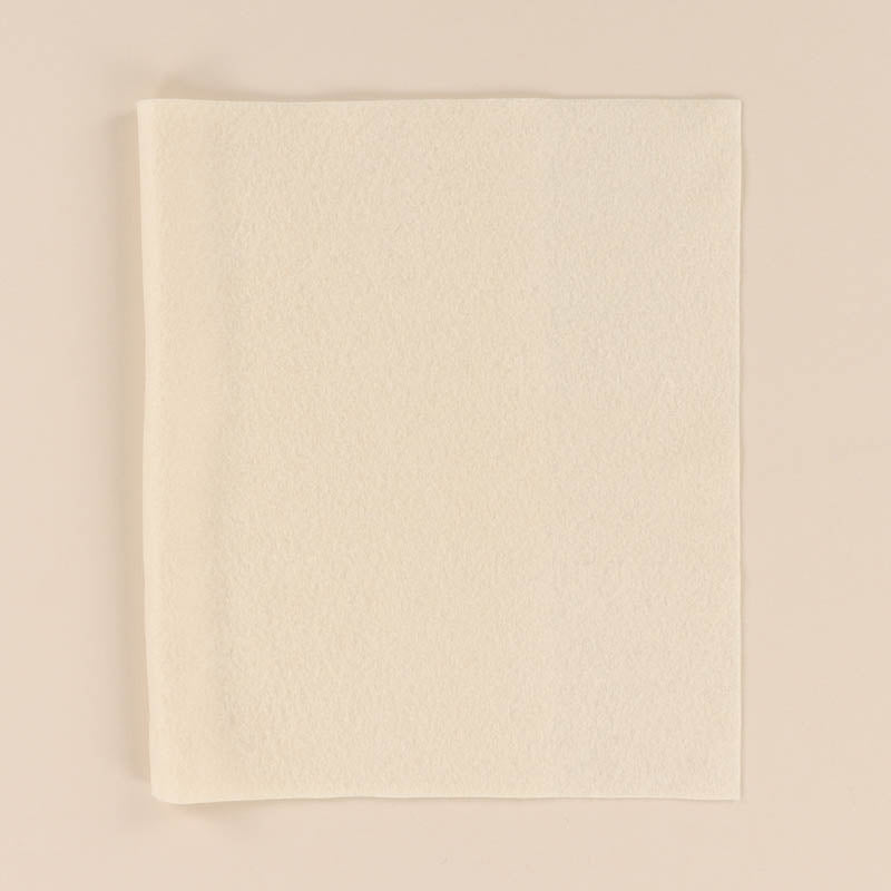Buttermilk Embroidery Felt
