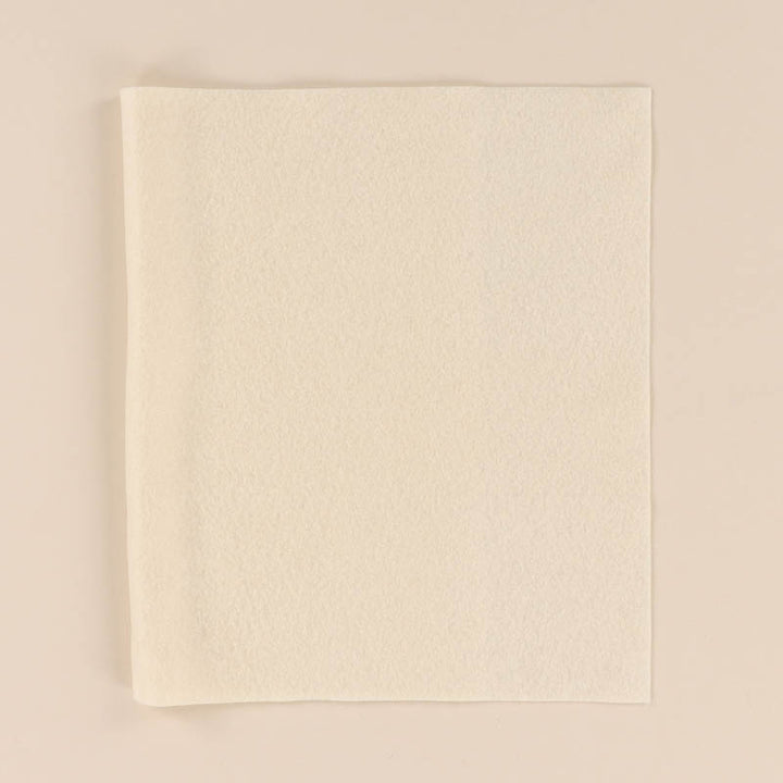 Buttermilk Embroidery Felt