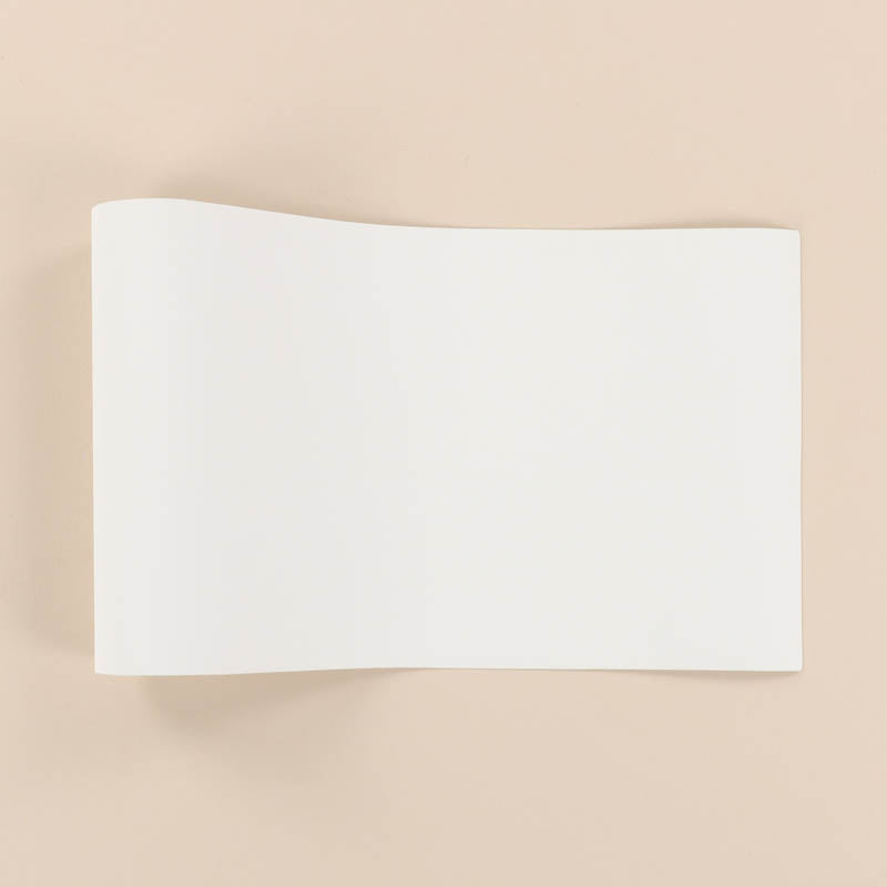 White Embroidery Leather