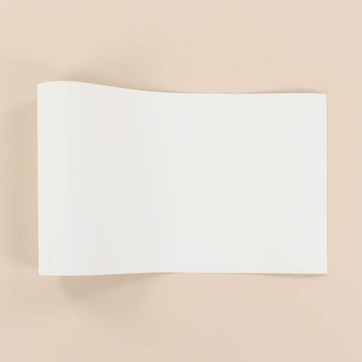 White Embroidery Leather