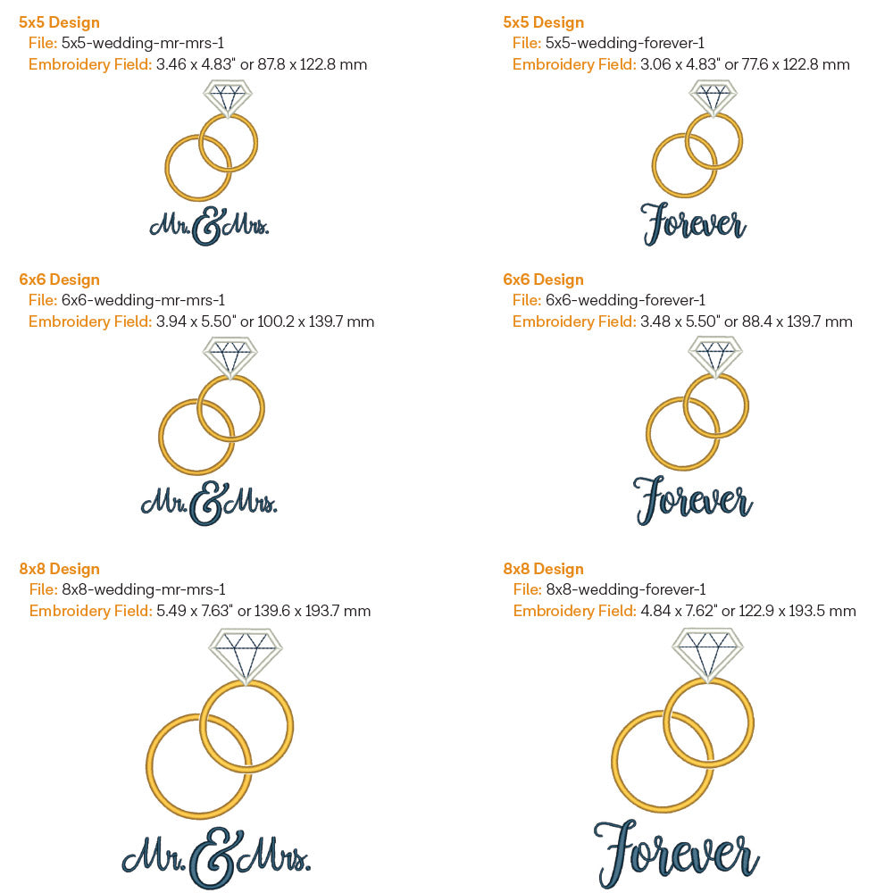 Wedding Applique 1 (Digital Download)