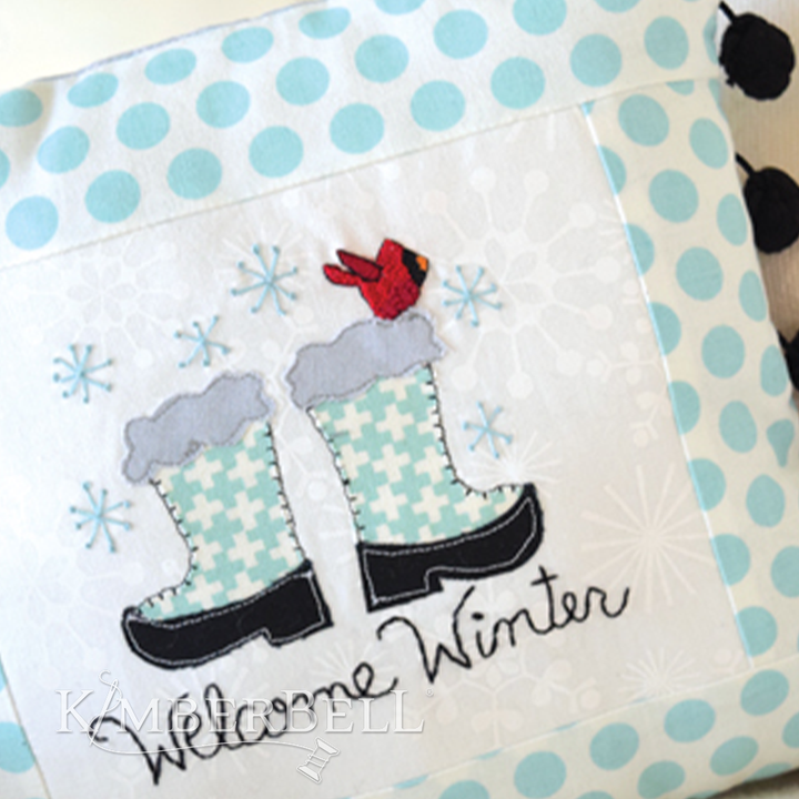 Welcome Winter Pillow