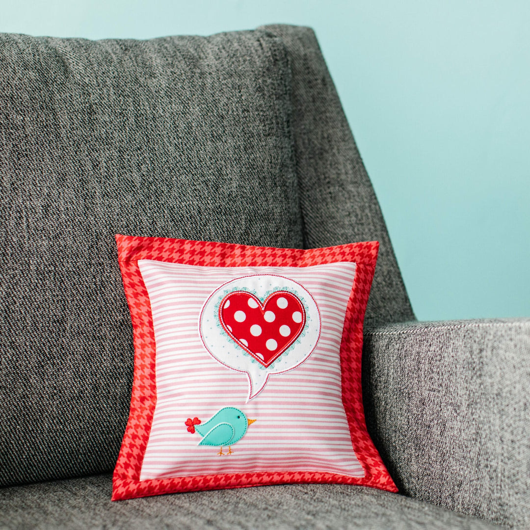 A Little Birdie Told Me Petite Pillow