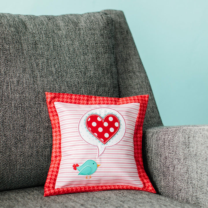 A Little Birdie Told Me Petite Pillow