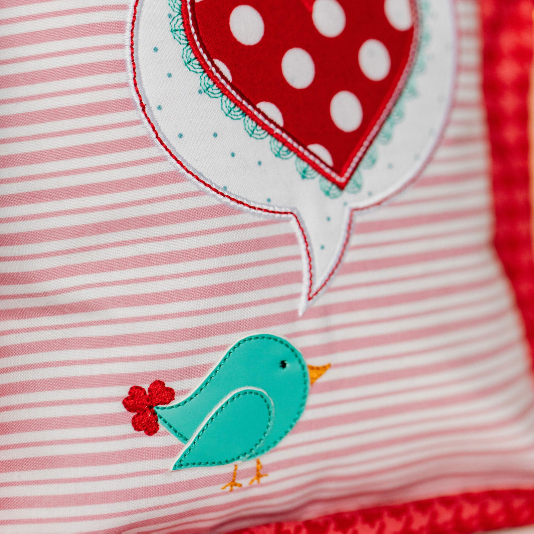 A Little Birdie Told Me Petite Pillow