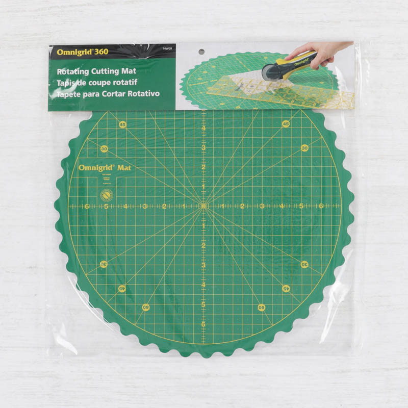 360 Rotating Circular Cutting Mat - 14"