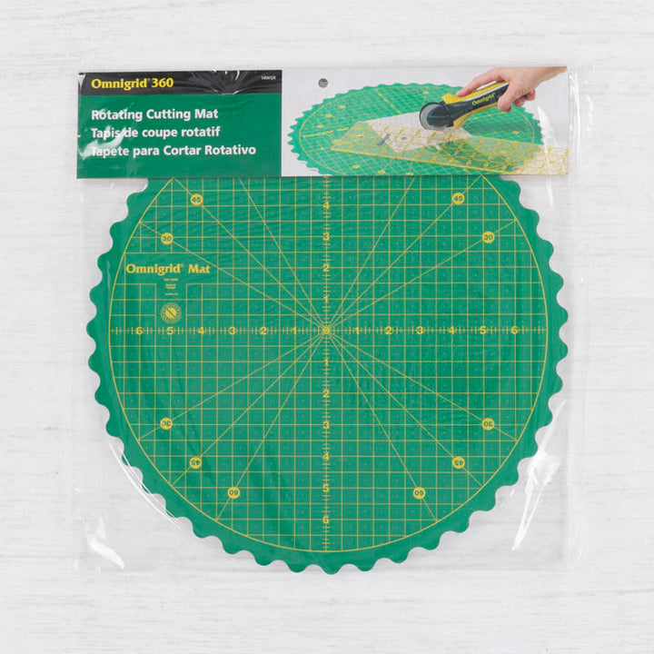 360 Rotating Circular Cutting Mat - 14"