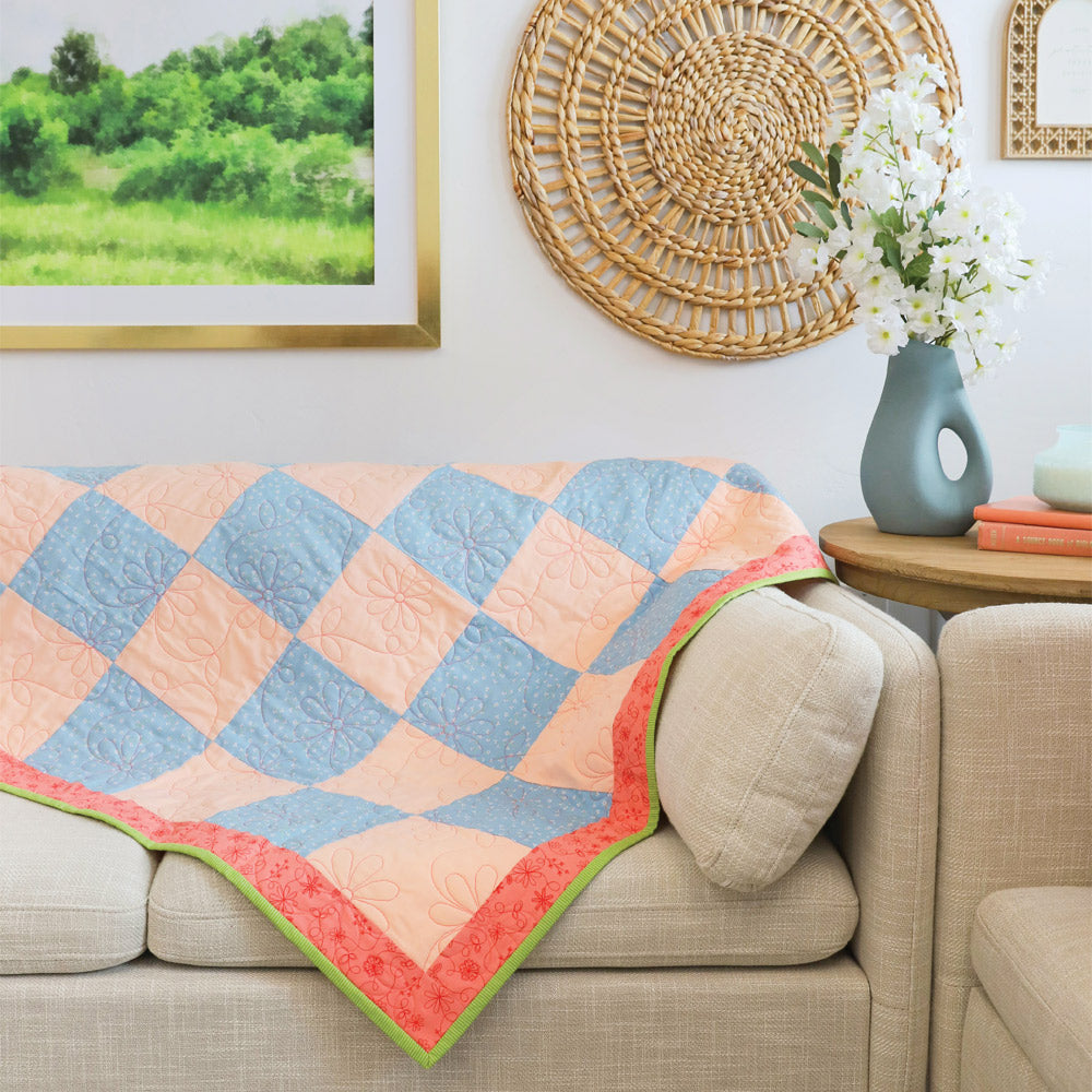 Daisy 1 Longarm Quilting Set (Edge-to-Edge + Block)