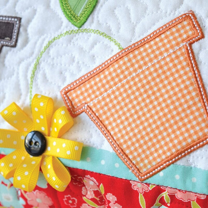 May Flowers Bench Pillow (Digital Download)