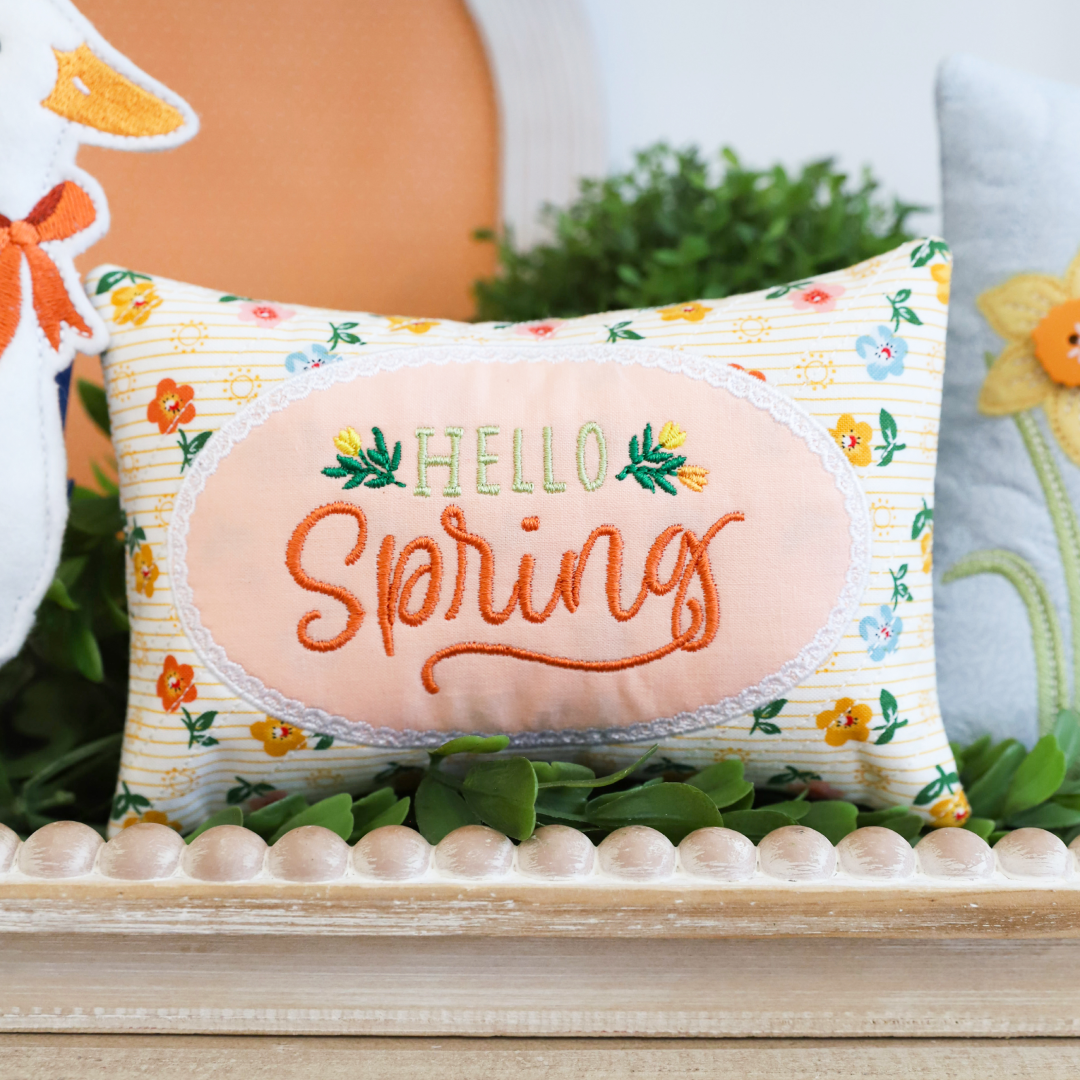 Spring Mini Pillows *Digital Download Included*