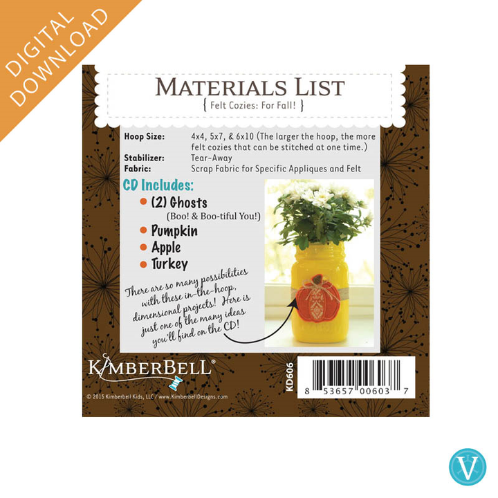 Felt Cozies For Fall