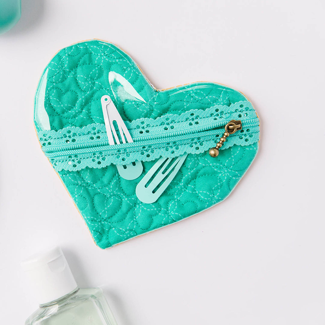 Cross My Heart Zipper Pouch (Digital Download)