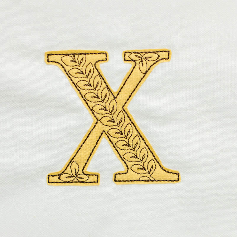 Leafy Vine Alphabet