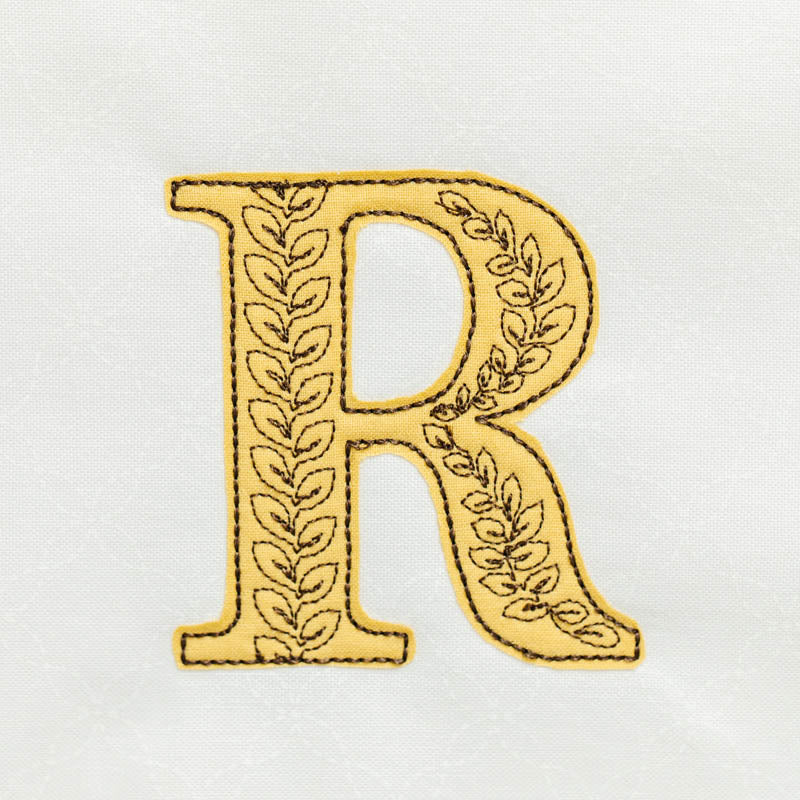 Leafy Vine Alphabet