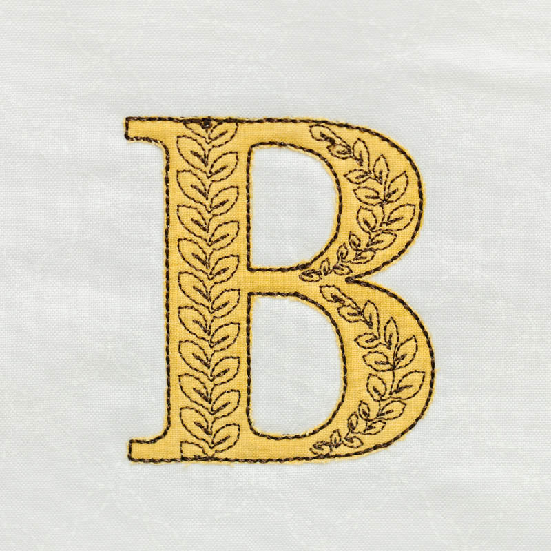 Leafy Vine Alphabet