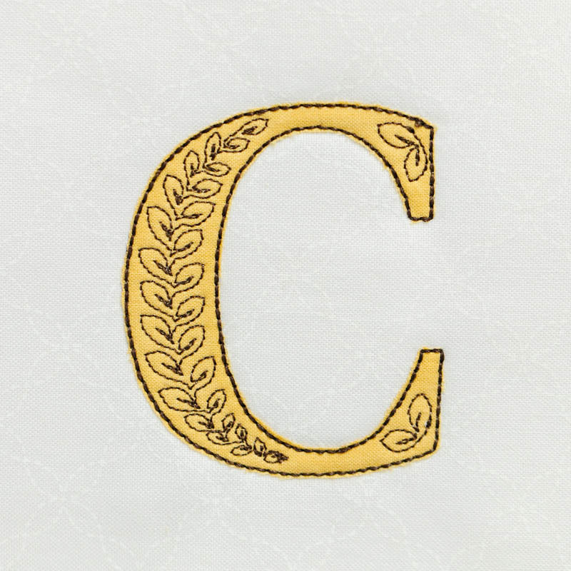 Leafy Vine Alphabet