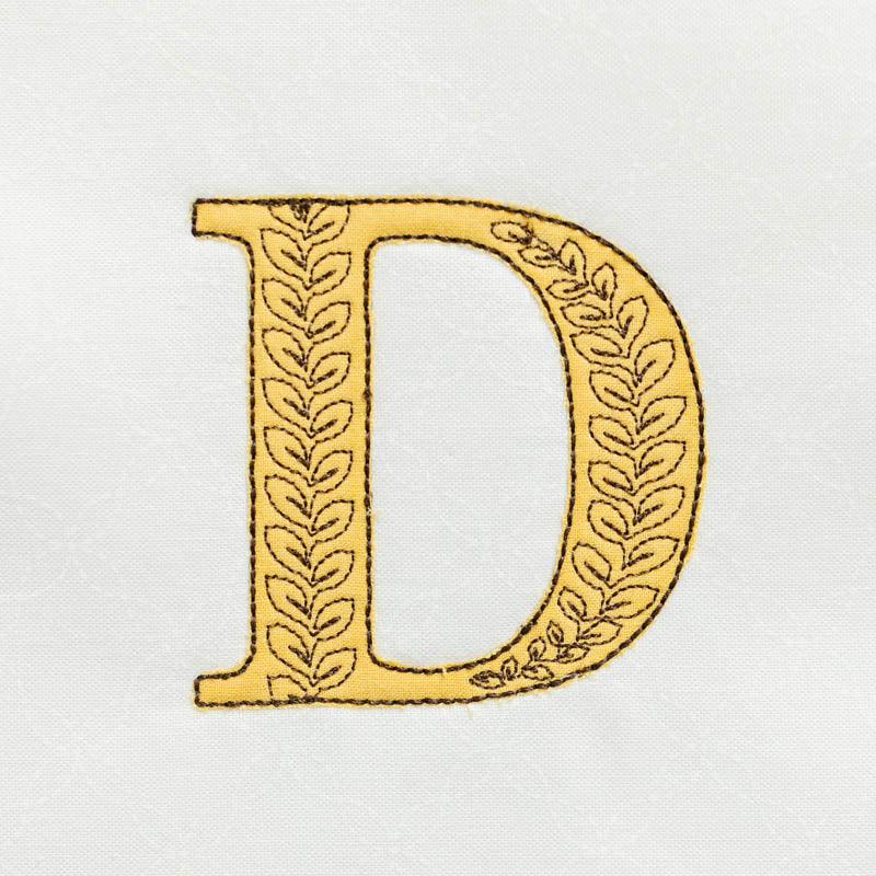 Leafy Vine Alphabet
