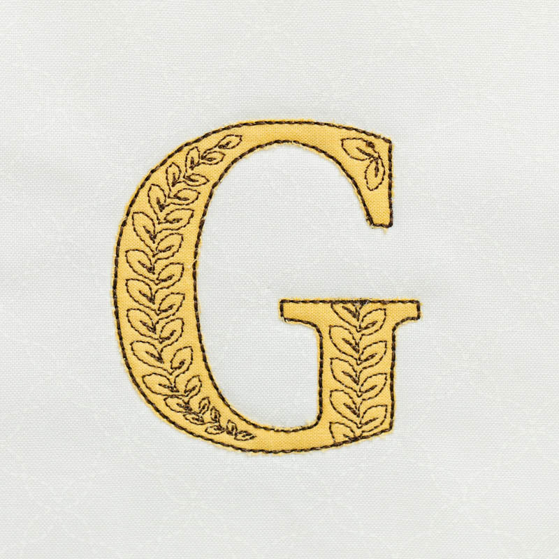 Leafy Vine Alphabet