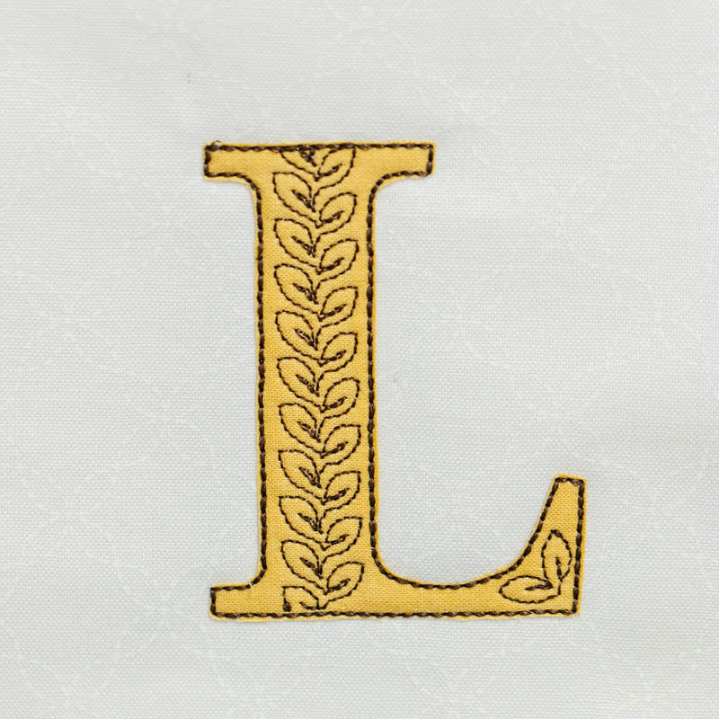 Leafy Vine Alphabet