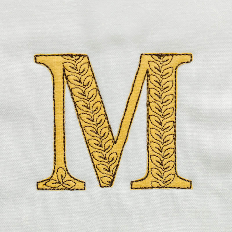 Leafy Vine Alphabet