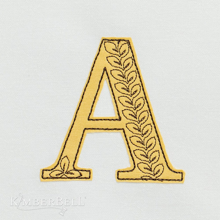 Leafy Vine Alphabet