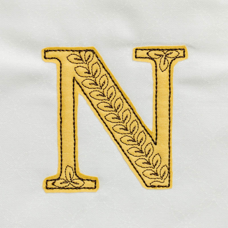 Leafy Vine Alphabet