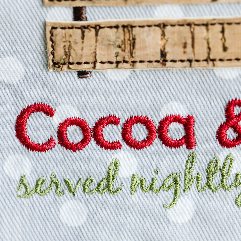 Cocoa & Cookies Tea Towel