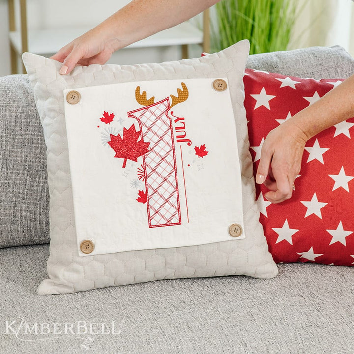 KDDL1094 Canadian July 1st Pillow Panel