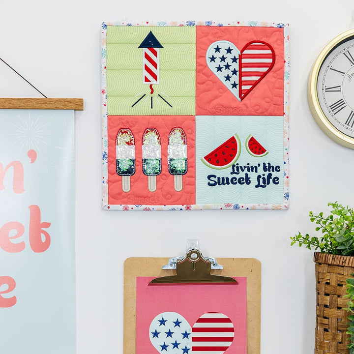 Mini Quilts, Vol. 2: July-December