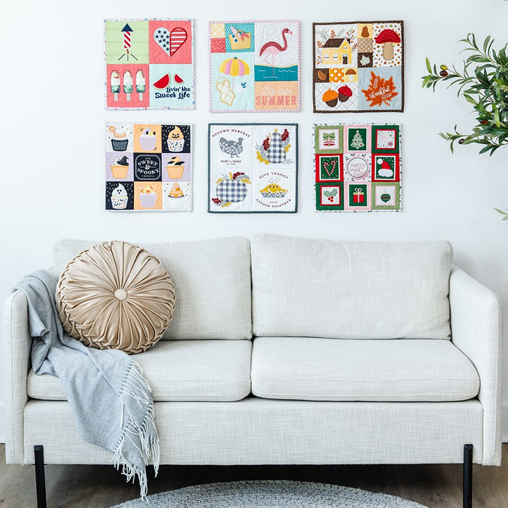 Mini Quilts, Vol. 2: July-December