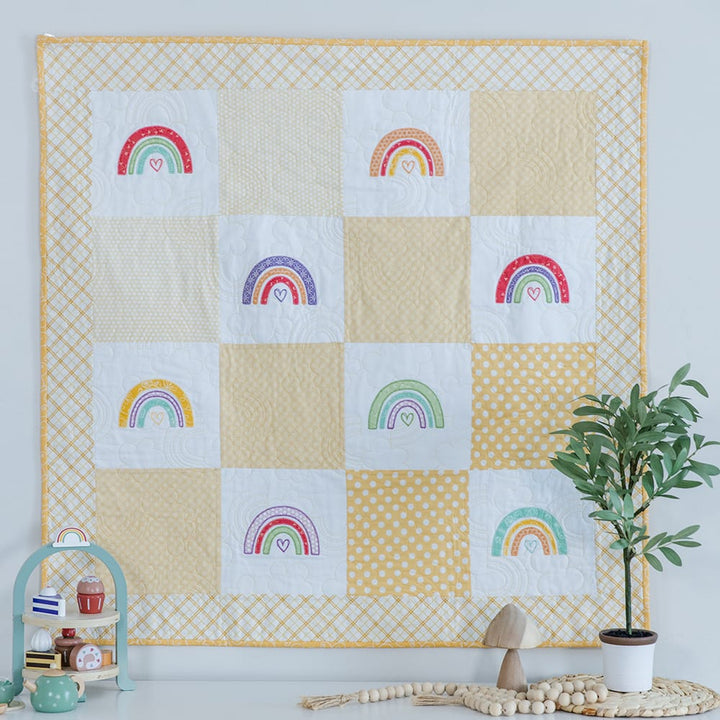 Spring 5 background quilting design