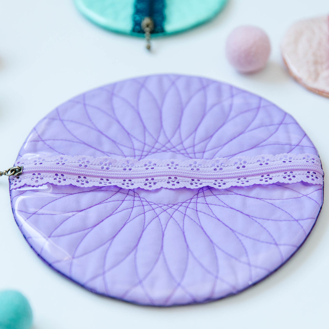 Sweet Peek Zipper Pouch (Digital Download)