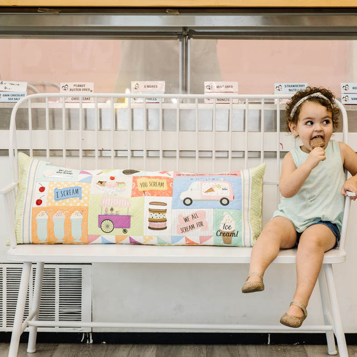 Two Scoops Bench Pillow