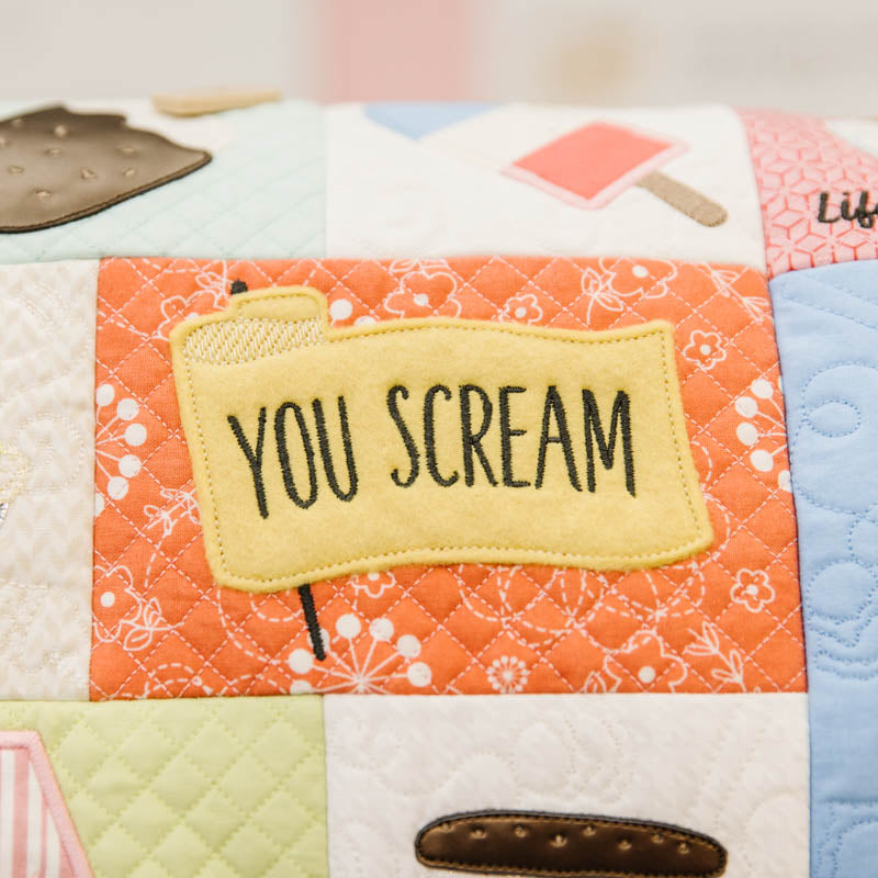 Two Scoops Bench Pillow