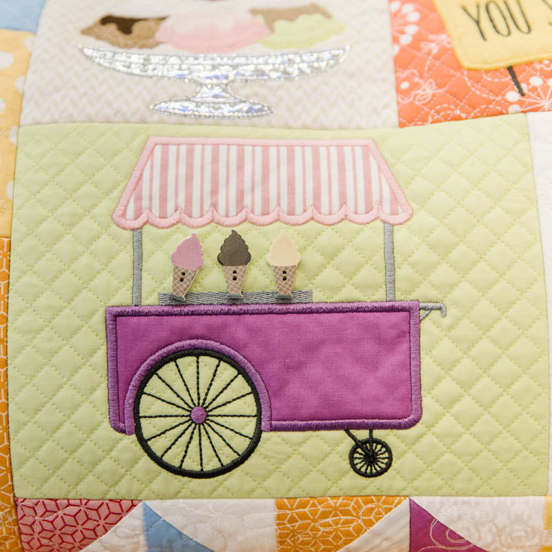 Two Scoops Bench Pillow