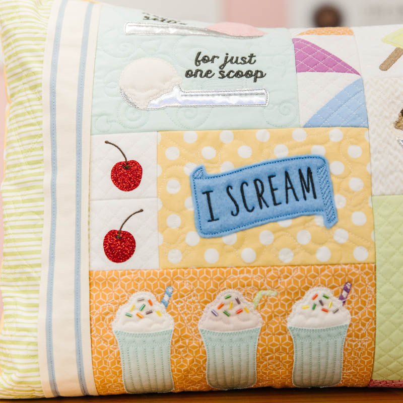 Two Scoops Bench Pillow