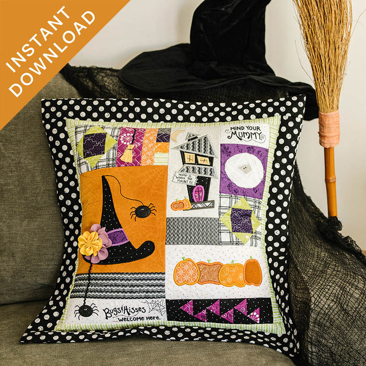 Home Is Where The Haunt Is 22 x 22" Pillow