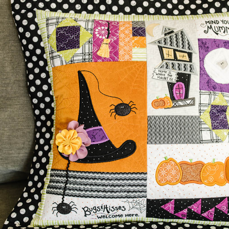 Home Is Where The Haunt Is 22 x 22" Pillow