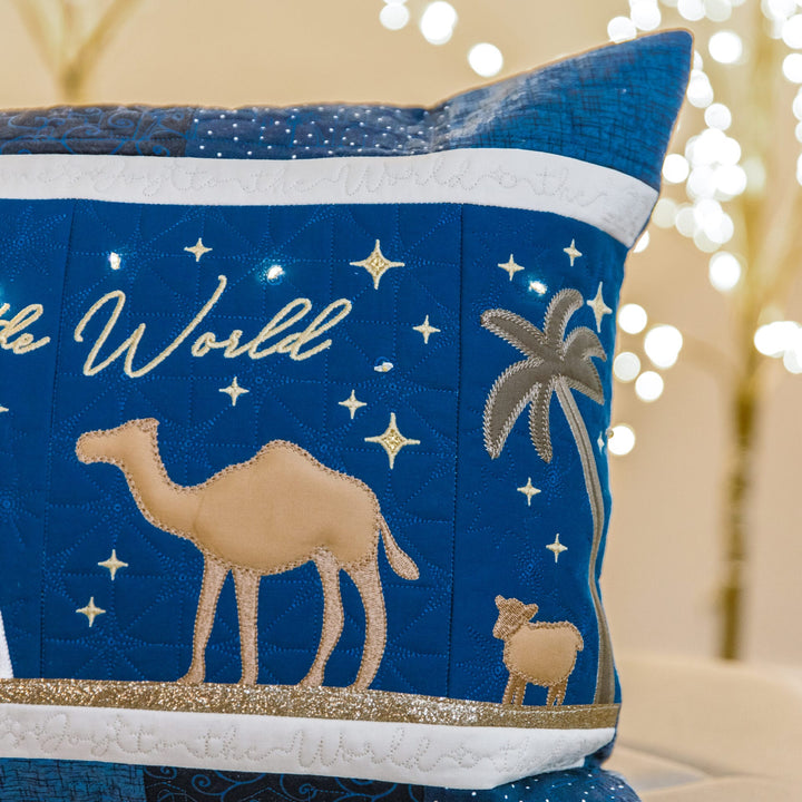 Nativity Bench Pillow Embellishment Kit