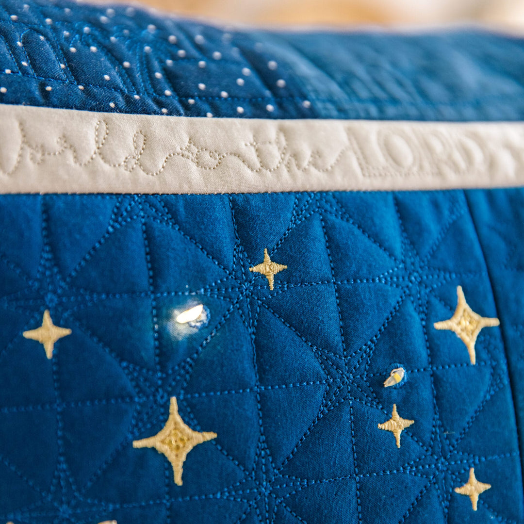 Nativity Bench Pillow Embellishment Kit